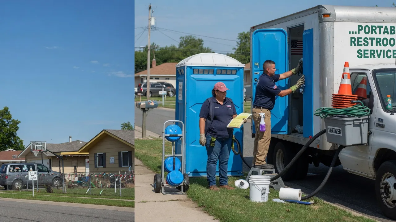 Porta Potty Rental in Quincy, IL near me